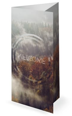 Made to Worship Church Tri Fold Bulletin Cover Template
