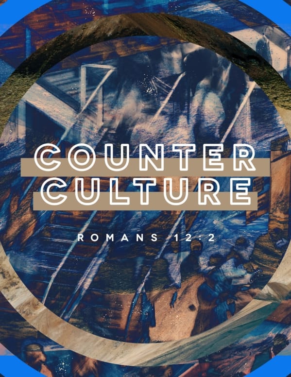 Counter Culture Church Flyer Template