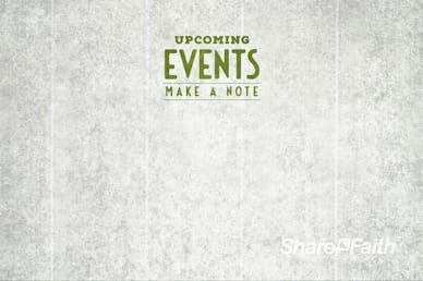 Fan or Follower of Jesus Announcements Motion Graphic