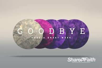 Advent Goodbye Motion Graphic