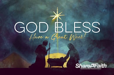 Keep Christ In Christmas Goodbye Motion Graphic