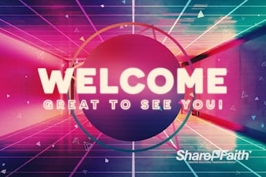Happy New Year Modern Welcome Motion Graphic