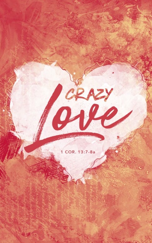 Crazy Love Church Bulletin Template