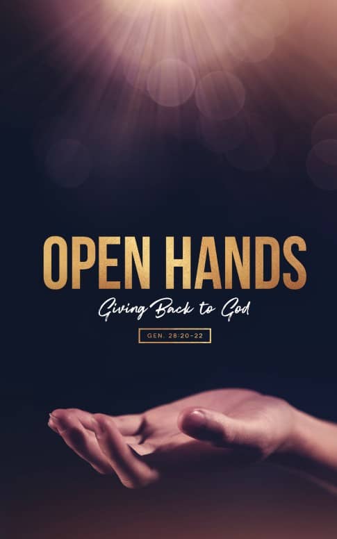 Open Hands Tithing Church Bulletin