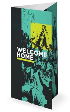 Palm Sunday Triumphal Entry Trifold Bulletin Cover