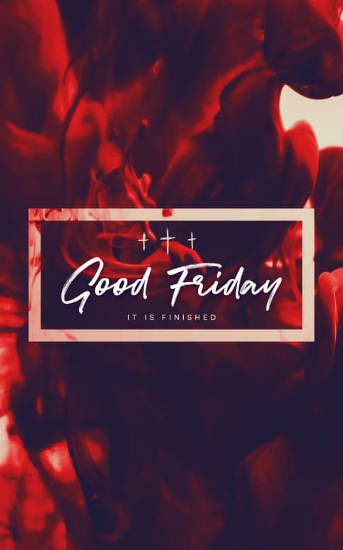 Good Friday It Is Finished Sermon Bulletin
