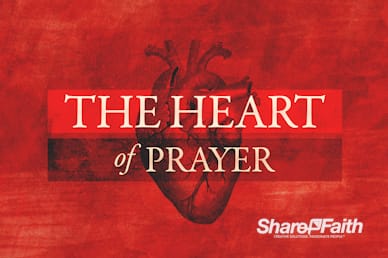 The Heart Of Prayer Church Motion Graphic