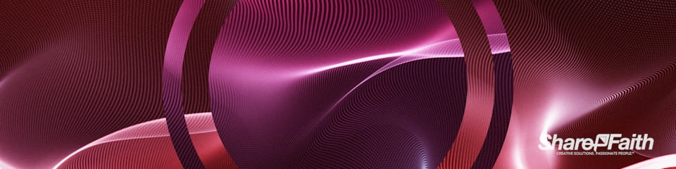 Energy Circle Particle Wave Multi Screen Worship Background Video