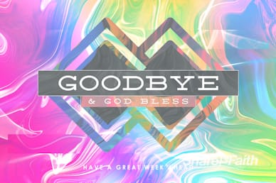 Limitless Sermon Series Goodbye Motion Graphic