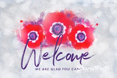 Remembrance Day Welcome Bumper Video