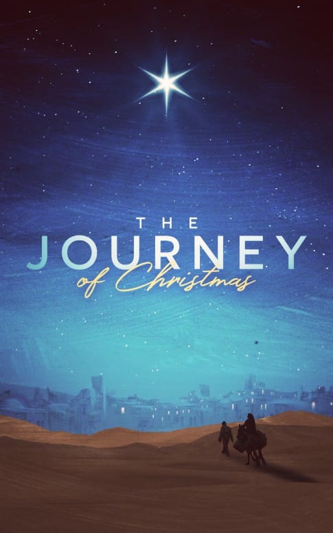 Christmas Journey Sermon Bulletin Cover