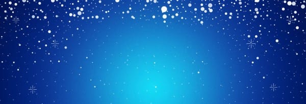 Happy New Year Winter Church Website Banner