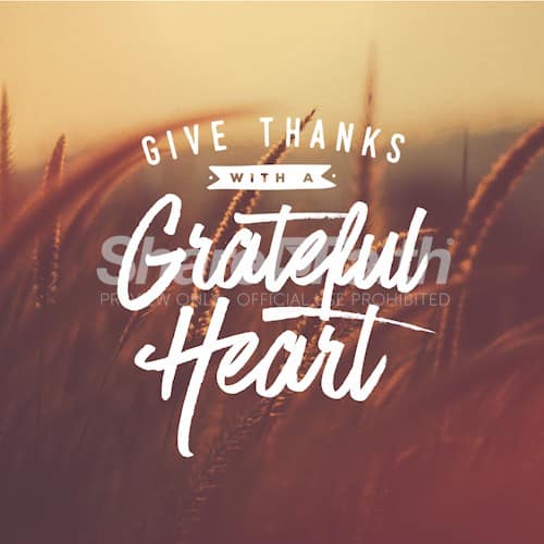 Give Thanks Social Media Graphic