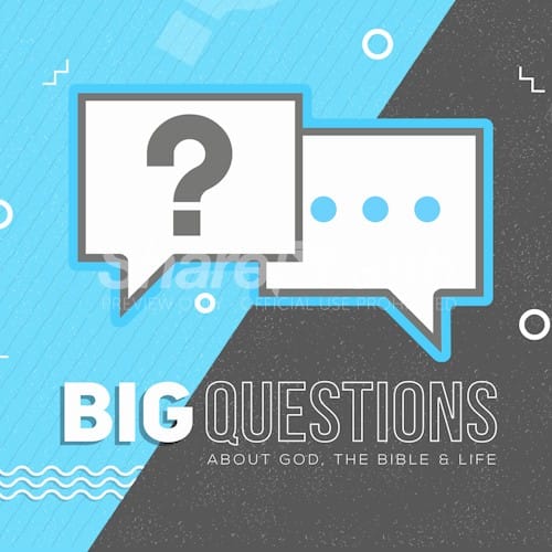 Big Questions Social Media Graphic