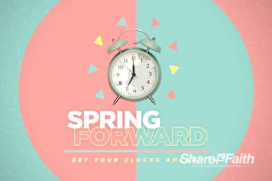 Spring Forward Alarm Clock Service Bumper Video