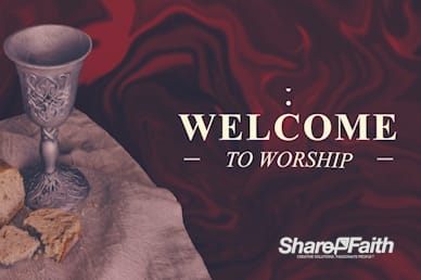 Communion Sunday Welcome Motion Graphic