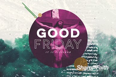 Good Friday Service Bumper Motion Graphic