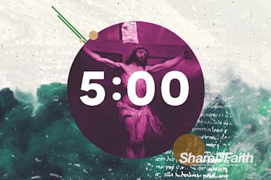 Good Friday Service Countdown Motion Graphic