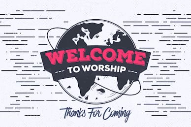 Missions Sunday Welcome Motion Graphic