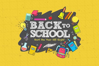 Back To School Student Ministry Motion Graphic