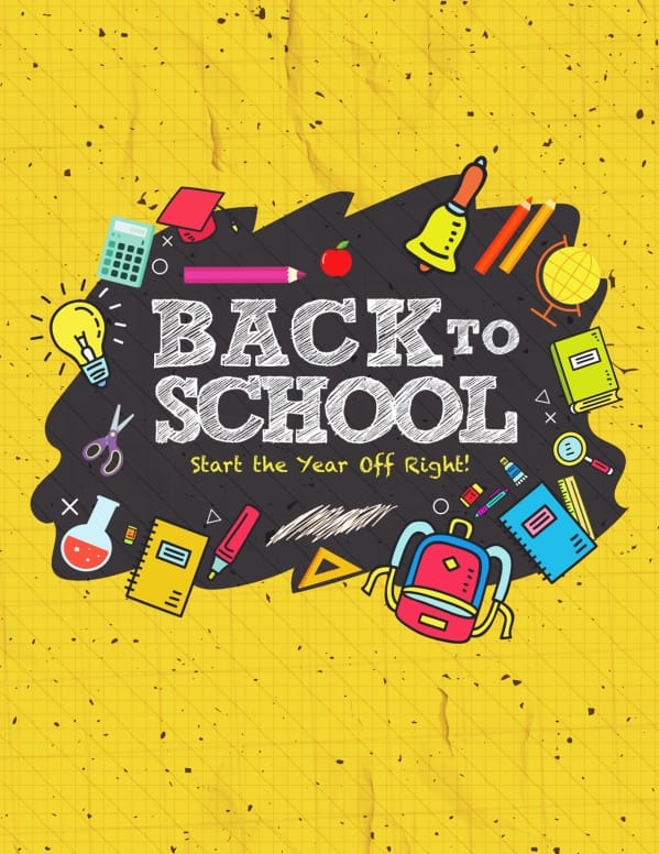 Back To School Student Ministry Flyer