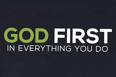 God First New Year's Sermon Video