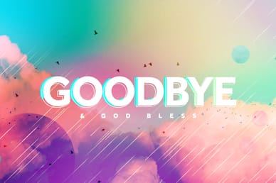 Vision Sunday Bright and Colorful Church Sermon Goodbye Video