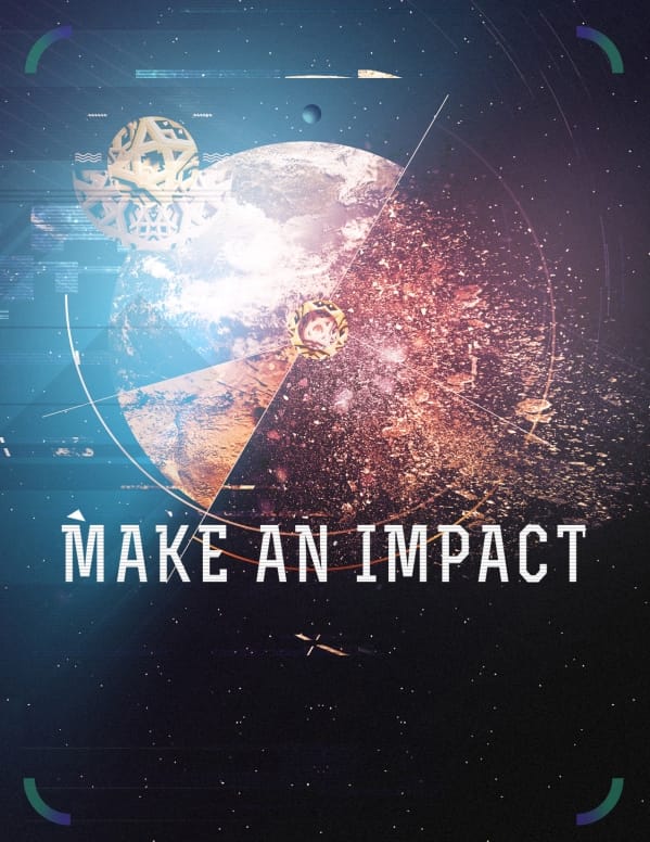 Make an Impact Church Sermon Flyer