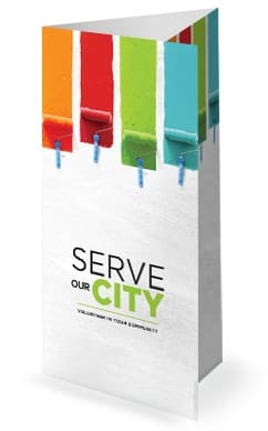 Serve Our City Church Trifold