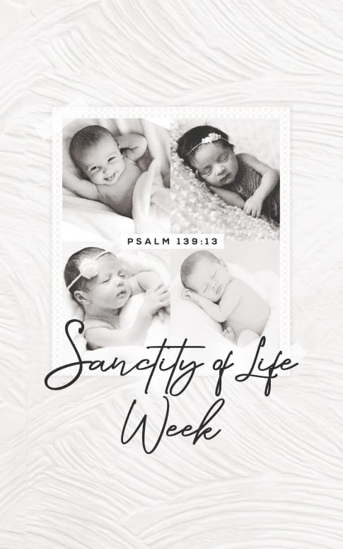 Sanctity of Life Church Bifold Bulletin