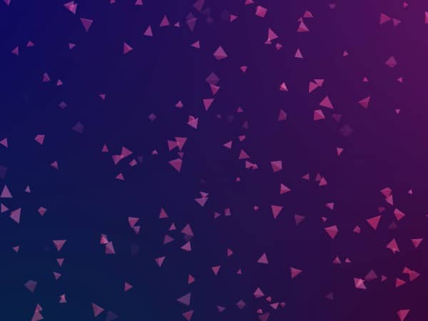 Worship Triangles Purple Blue Gradient Background