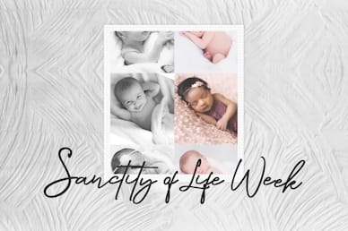 Sanctity of Life Title Church Motion Graphic