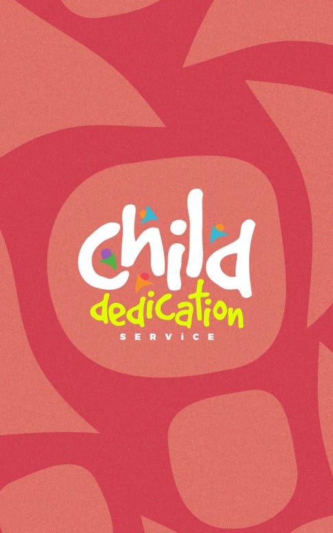 Child Dedication Church Bifold Bulletin