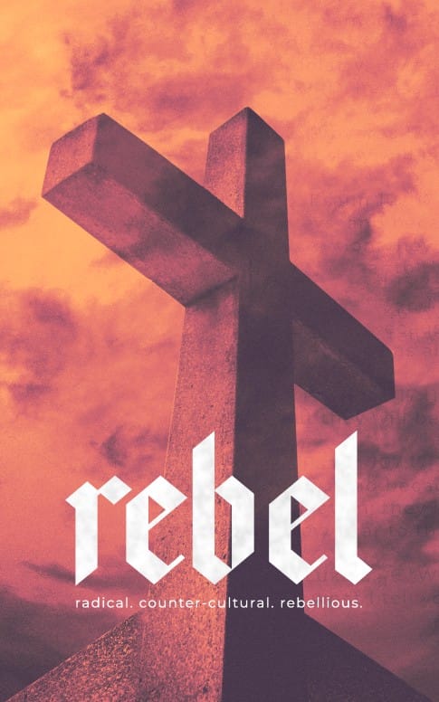 Rebel Cross Church Bifold Bulletin