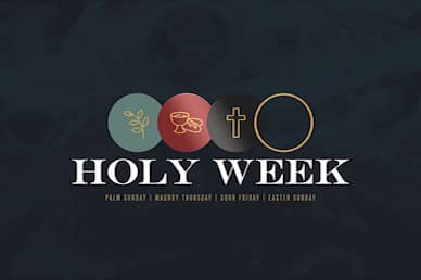 Holy Week Title Church Motion Graphic