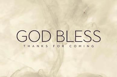 Breakdown Goodbye Church Motion Graphic