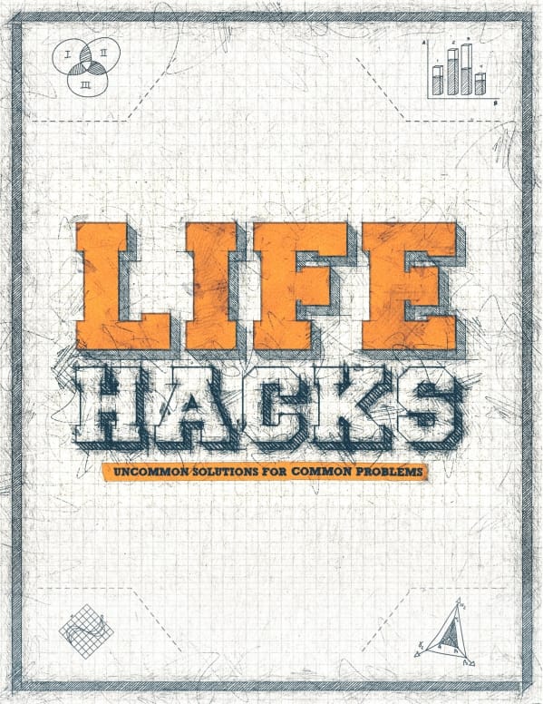 Life Hacks Church Flyer