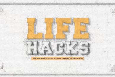 Life Hacks Title Church Motion Graphic