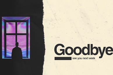 Isolated Goodbye Church Motion Graphic