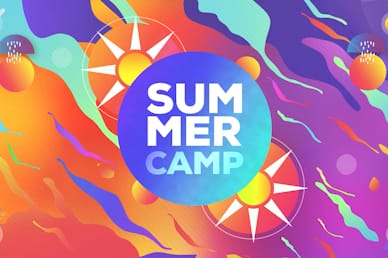 Summer Camp Sun Title Church Video