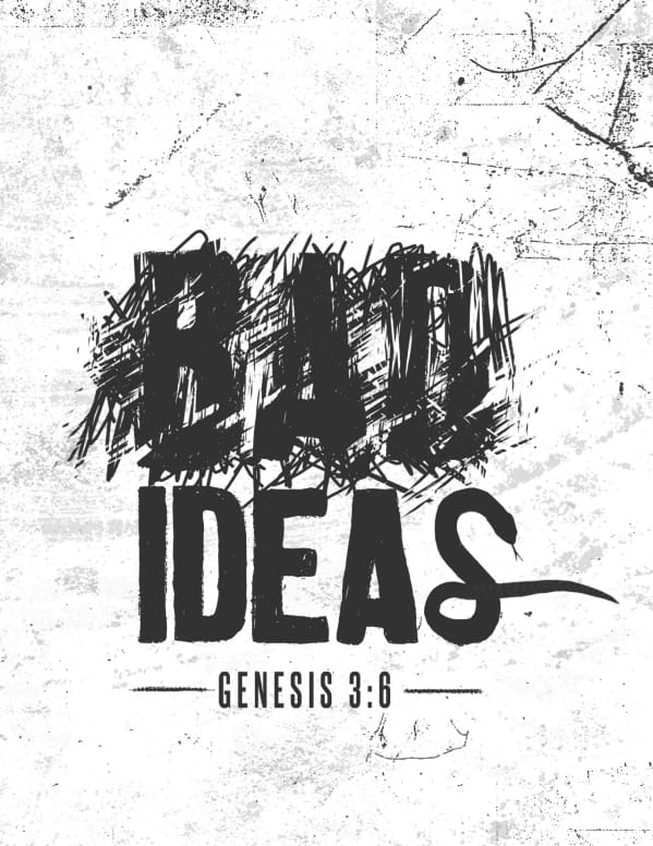 Bad Ideas Church Flyer