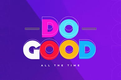 Do Good Purple Title Church Video
