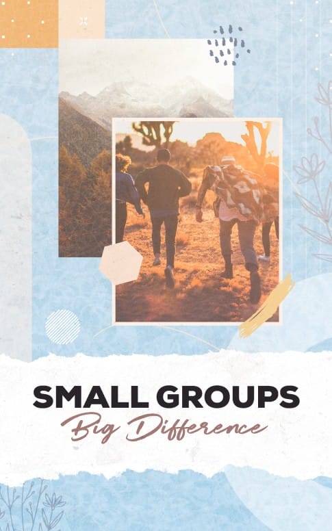 Small Groups Big Difference Bifold Bulletin