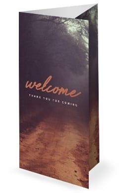 I Am Church Trifold Bulletin