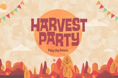 Autumn Harvest Party Title Church Video