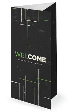 Faith Full Church Trifold Bulletin