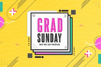 Grad Sunday Yellow Church Media Title