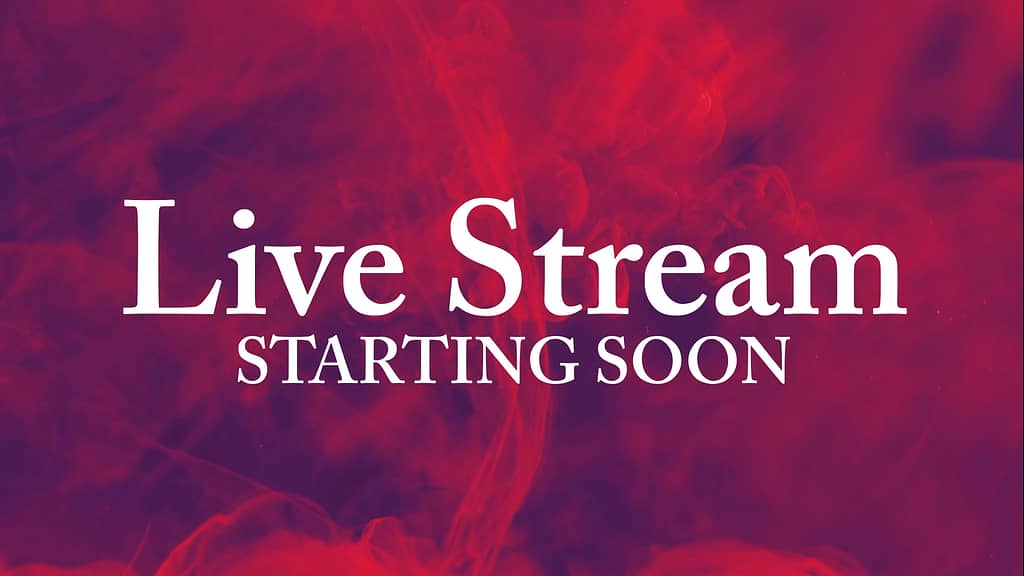 Ink Drop Live Stream Motion Graphics