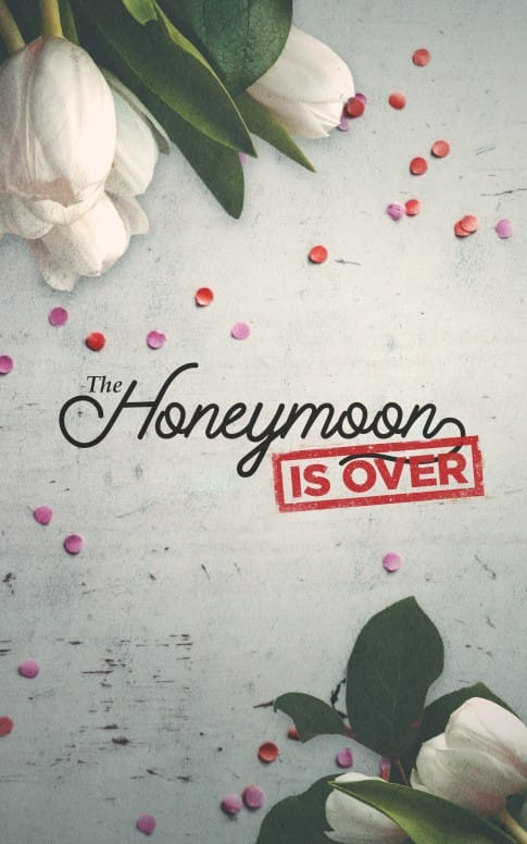 Honeymoon Is Over Church Bifold Bulletin