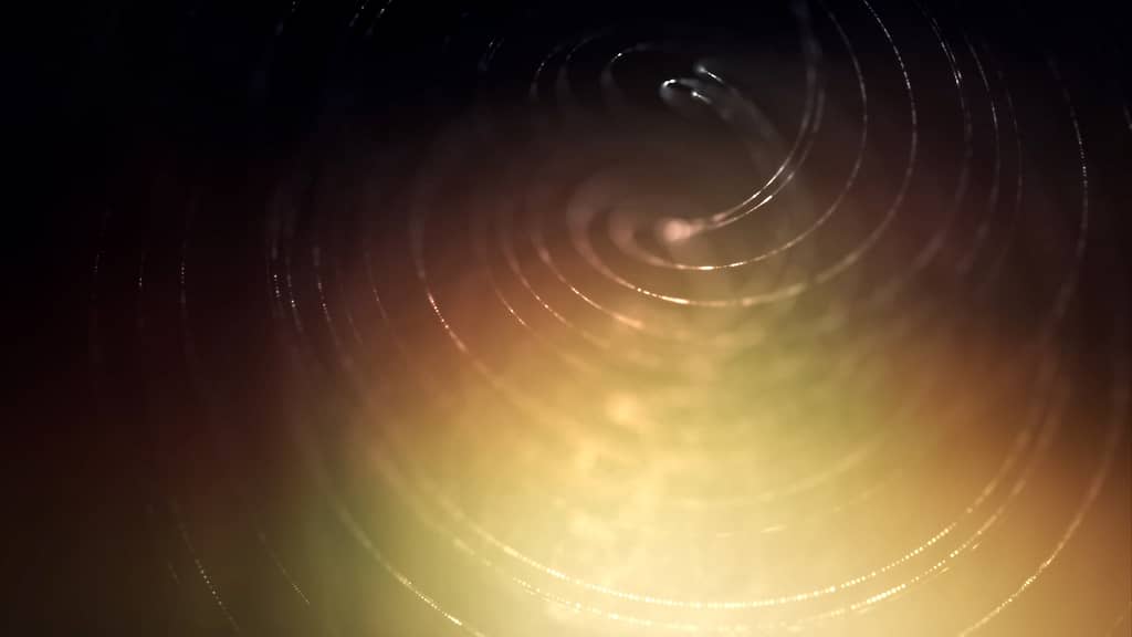 Atmosphere Yellow Spiral Church Motion